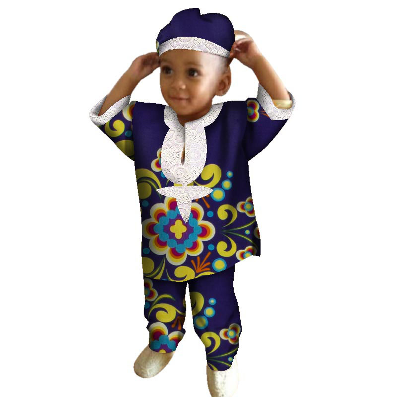 kids dashiki traditional suits (1)