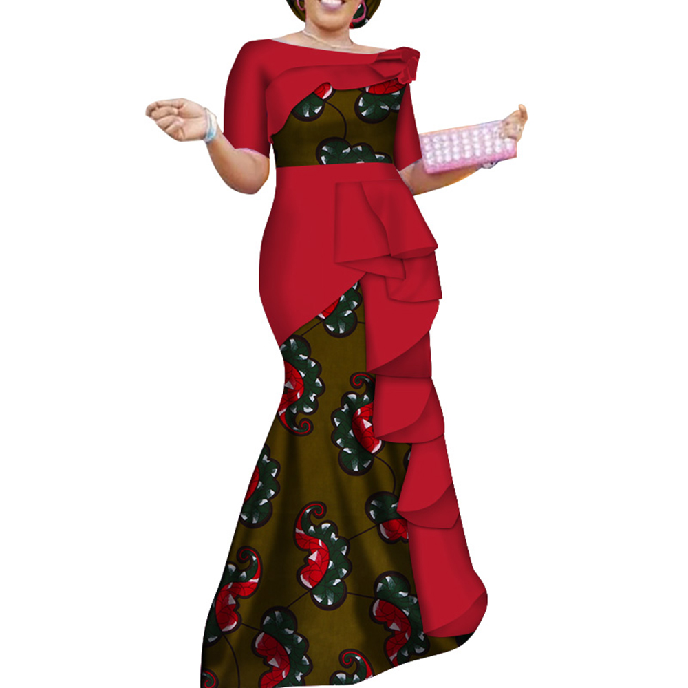 plus size women african dashiki dress (6)