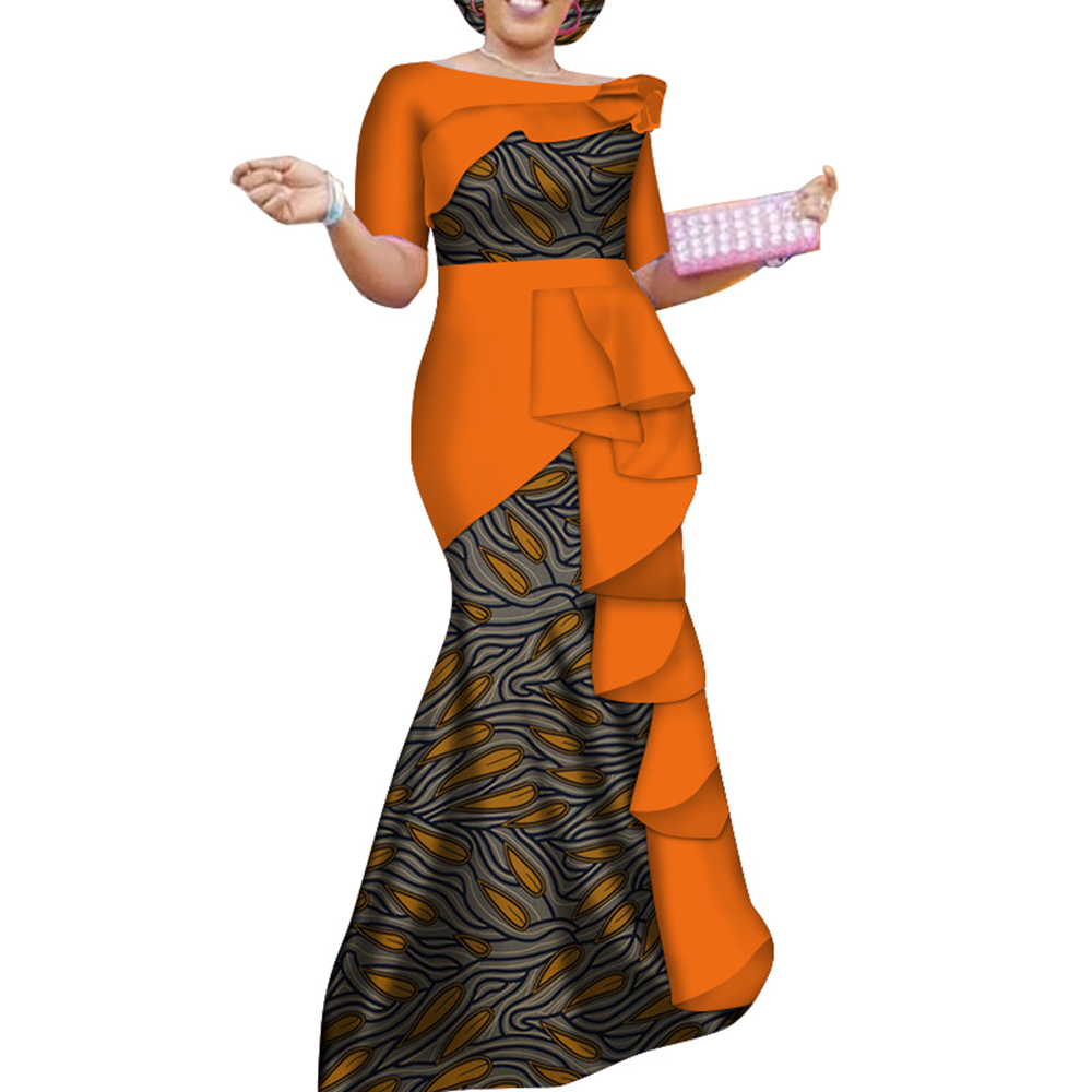 plus size women african dashiki dress (8)